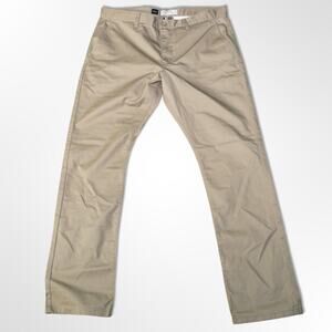 RVCA Weekender Chino Pants - Men's Slim Fit 38x34 Flat Front